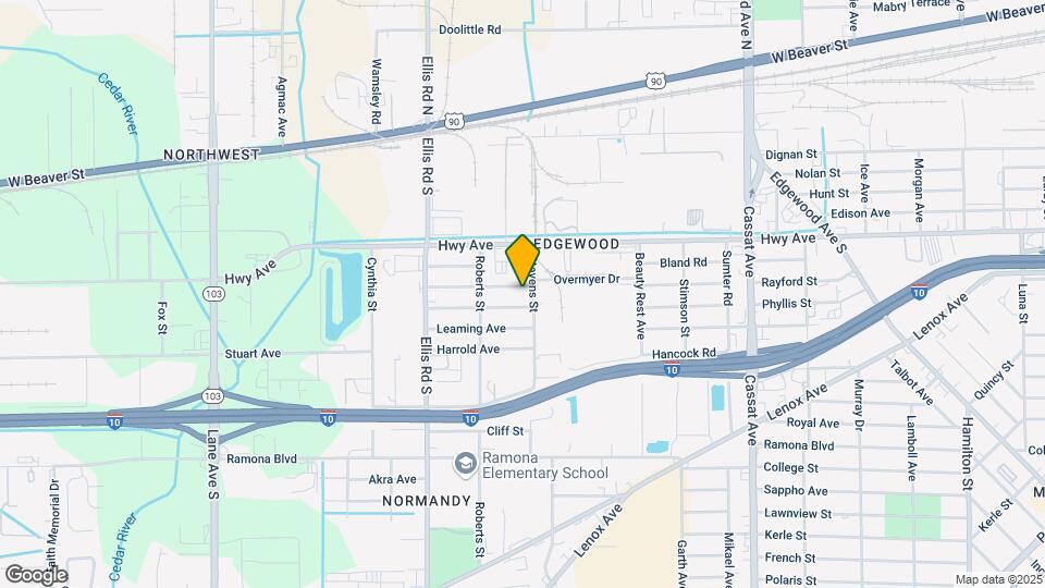 5422 Tyler Ave Map and Location Details