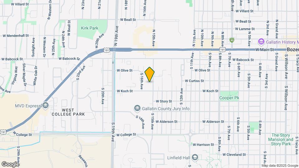 307 S 15th Ave-Unit -3 Map and Location Details