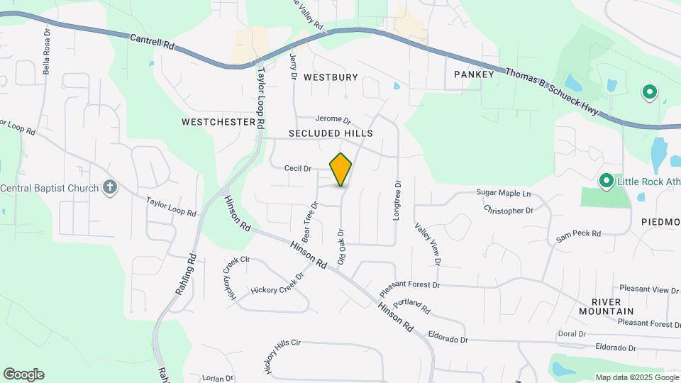 4314 Old Oak Dr Map and Location Details