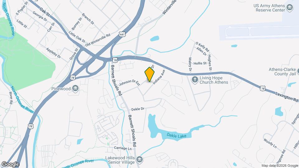 164 Indiana Ave Map and Location Details