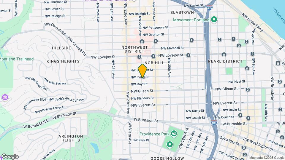 620 NW 22nd Ave Map and Location Details