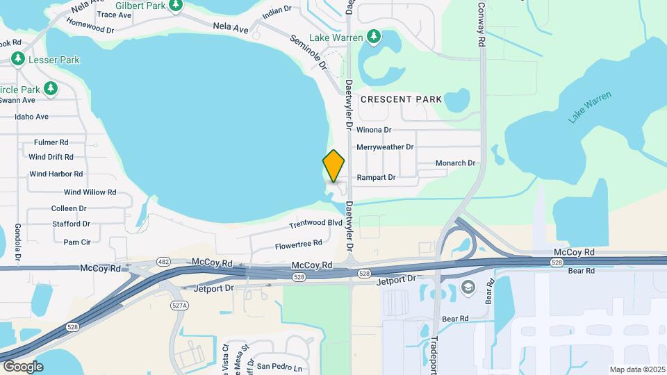 Conway Crest Condominium Community Map and Location Details