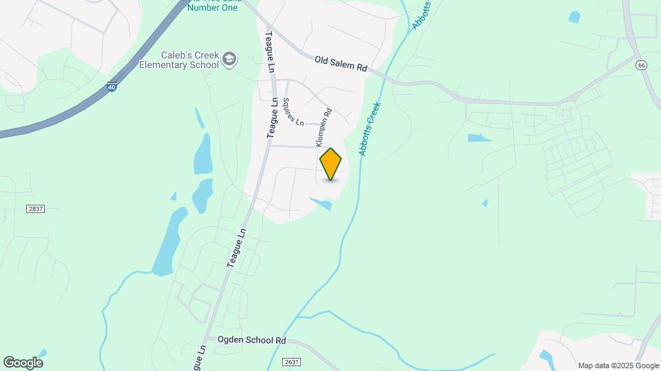 1745 Klompen Rd Map and Location Details