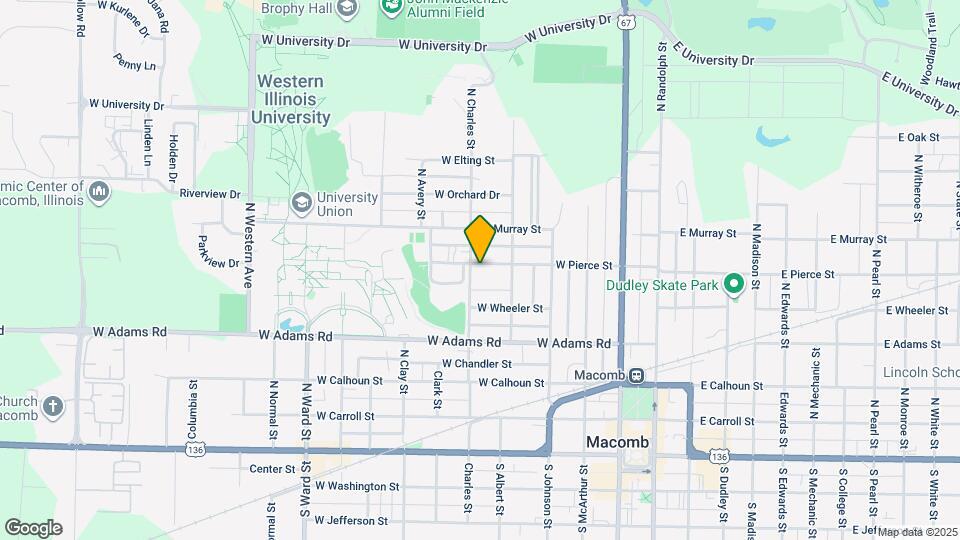 437 W Pierce St Map and Location Details