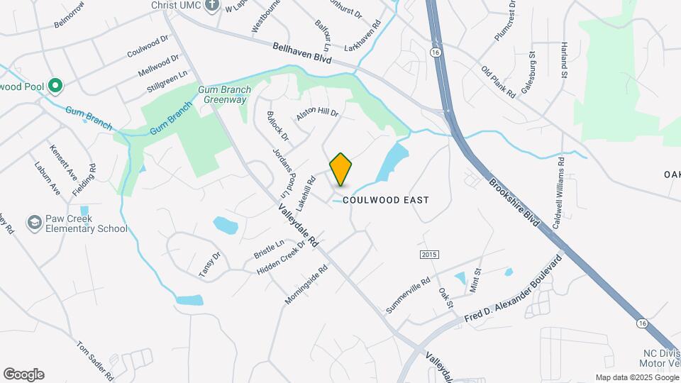 930 Valley Ridge Rd Map and Location Details