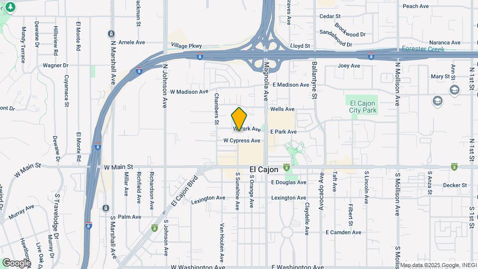 292 W Cypress Ave Map and Location Details