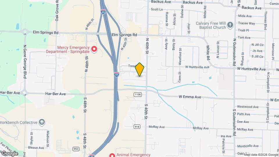 4096 Delmon Ln Map and Location Details