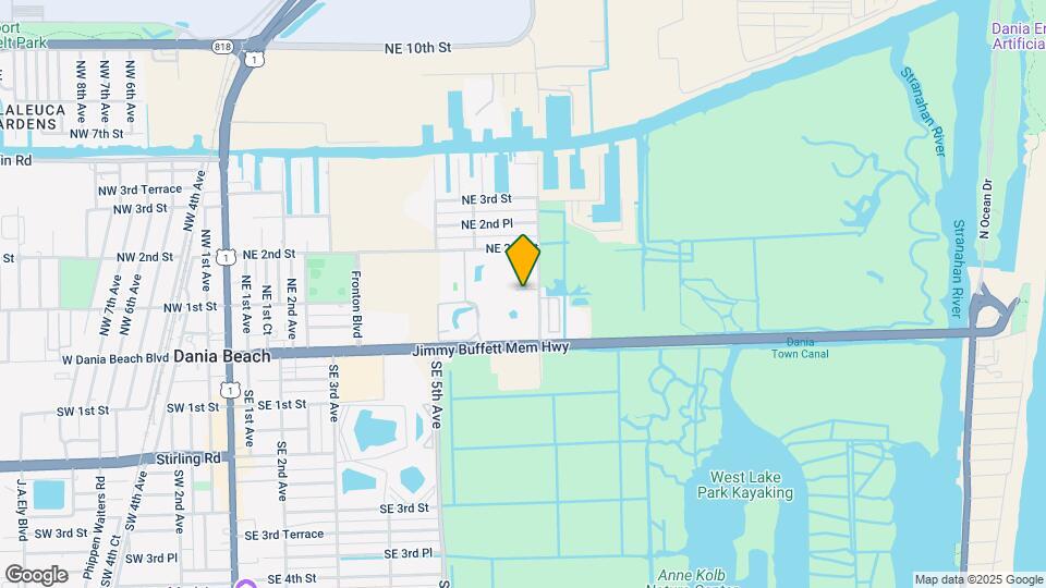 680 NE 1st St, Unit A1 Map and Location Details