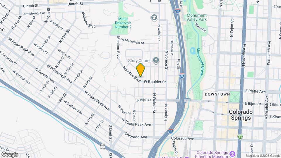 603 Manitou Blvd-Unit -560 W Boulder Street Map and Location Details