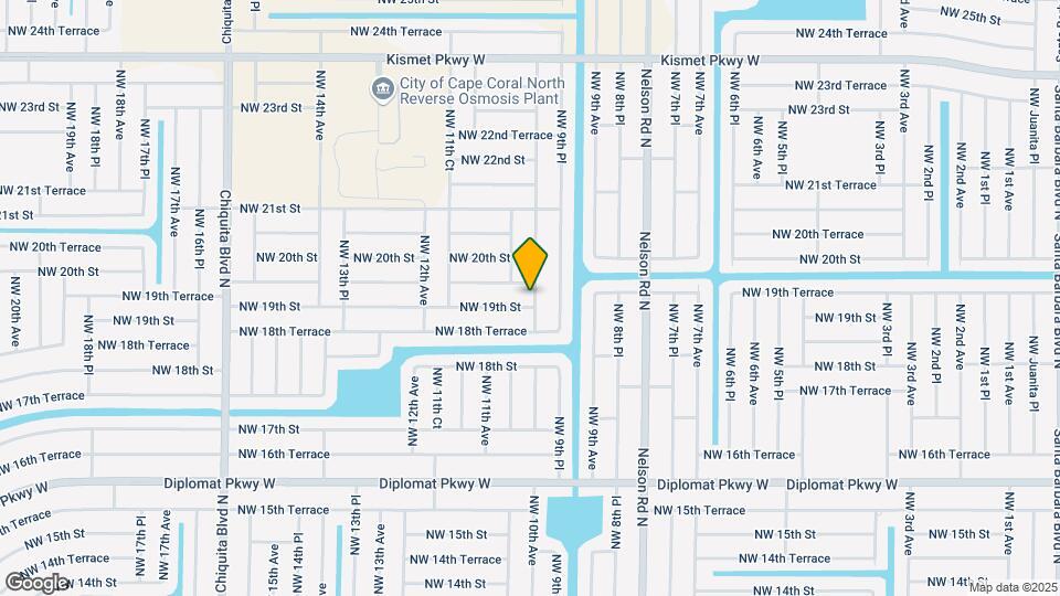 1001 NW 19th St Mapa y Detalles de la Ubicación