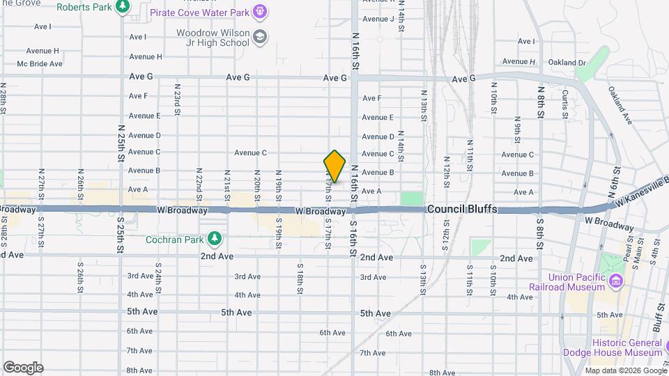 1634 Ave A Map and Location Details