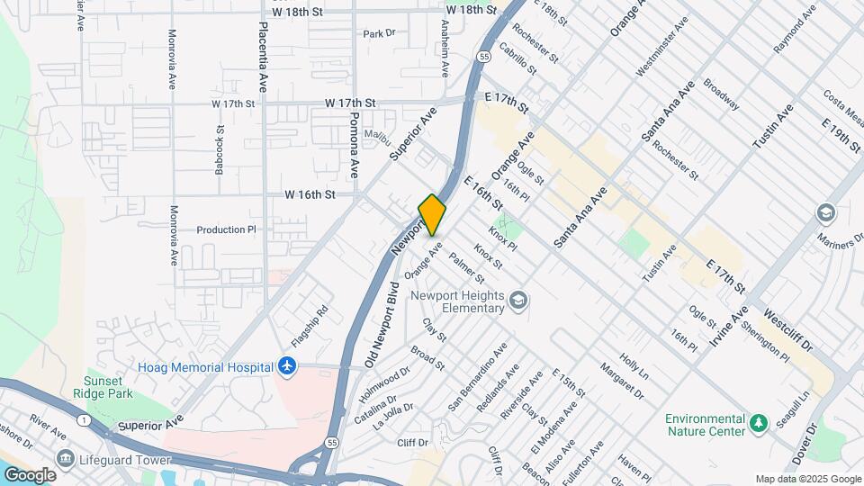 1519 Orange Ave Map and Location Details