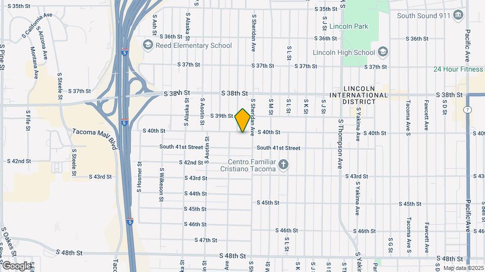 1414 S 40th St Mapa y Detalles de la Ubicación