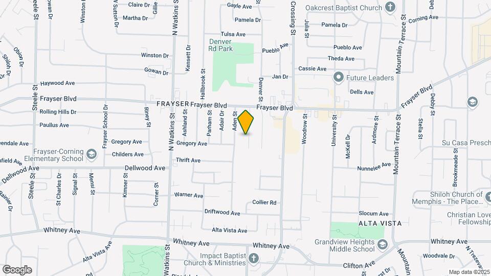3283 Frayser View Dr Map and Location Details