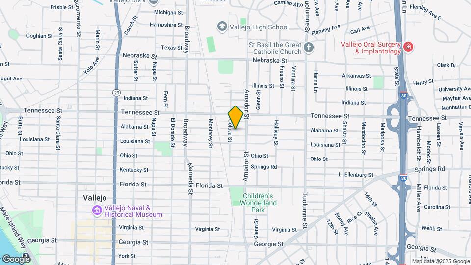 1205-1235 Alabama St Map and Location Details