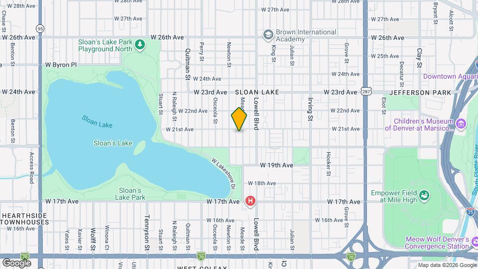 2043 Meade St Mapa y Detalles de la Ubicación