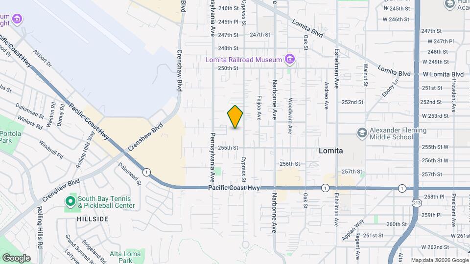 2322 254th St Map and Location Details