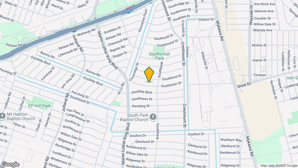 5851 Southtown St Map and Location Details