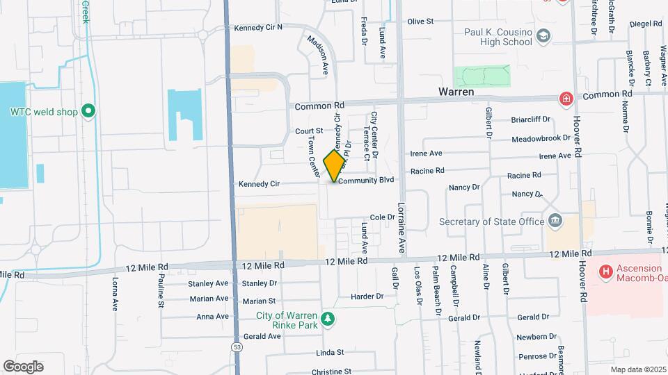 Towne Center Apartments Mapa y Detalles de la Ubicación