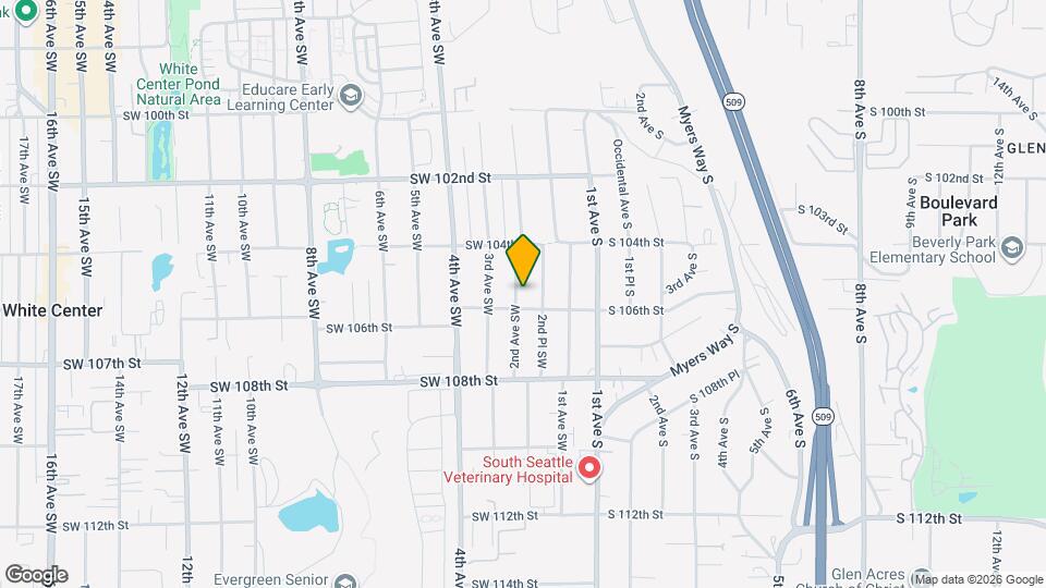 10448 2nd Ave SW Map and Location Details