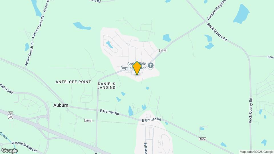 4325 Auburn Knightdale Rd Map and Location Details
