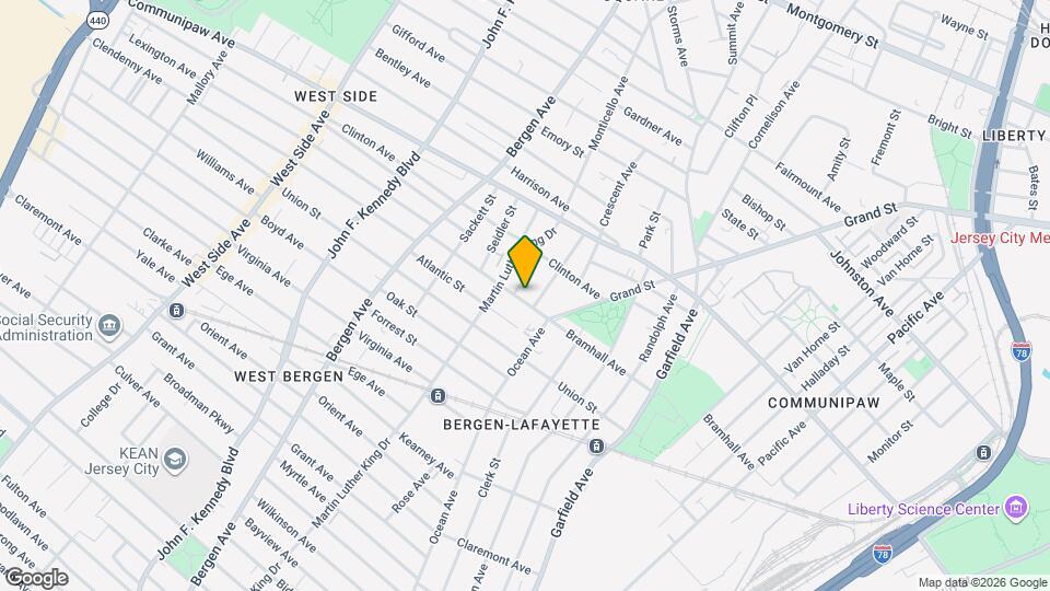 540 Bramhall Ave Map and Location Details