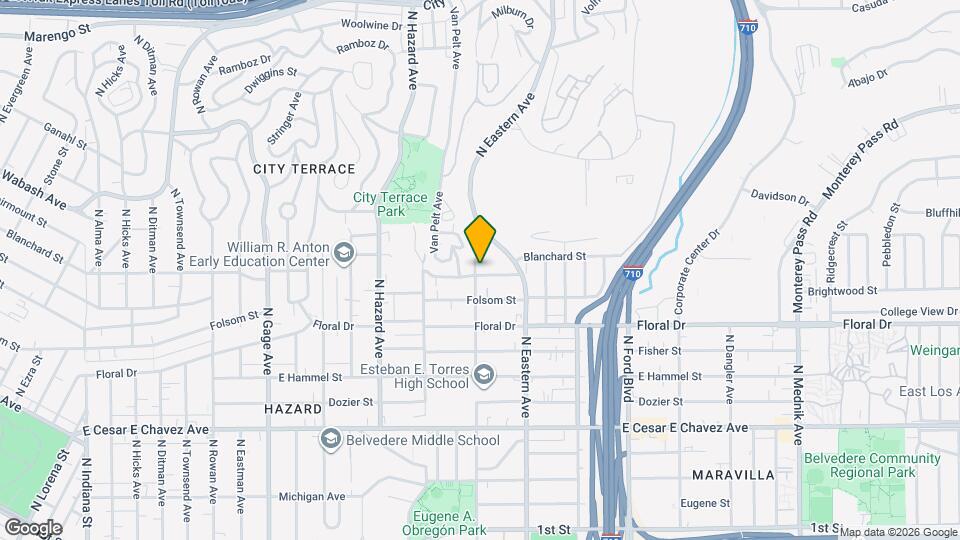 4205 Blanchard St Map and Location Details