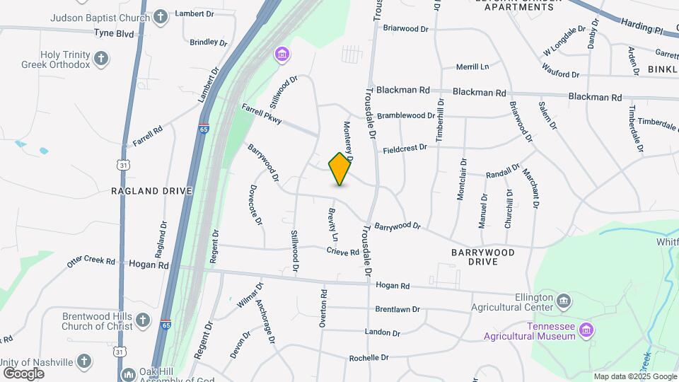 520 Barrywood Dr Mapa y Detalles de la Ubicación