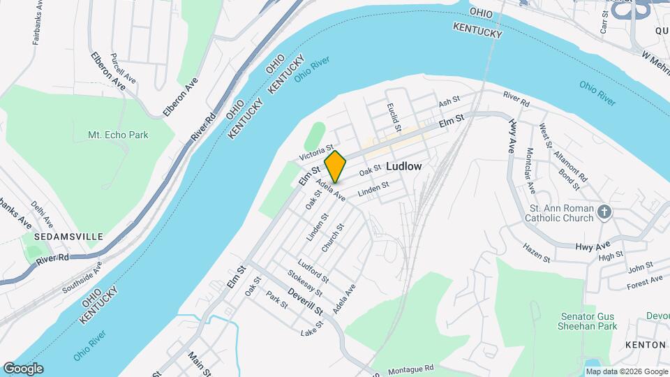 213 Adela Ave Map and Location Details