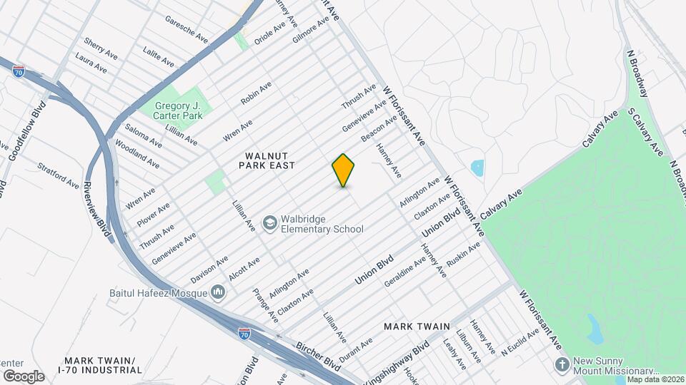 5275 Alcott Ave Mapa y Detalles de la Ubicación