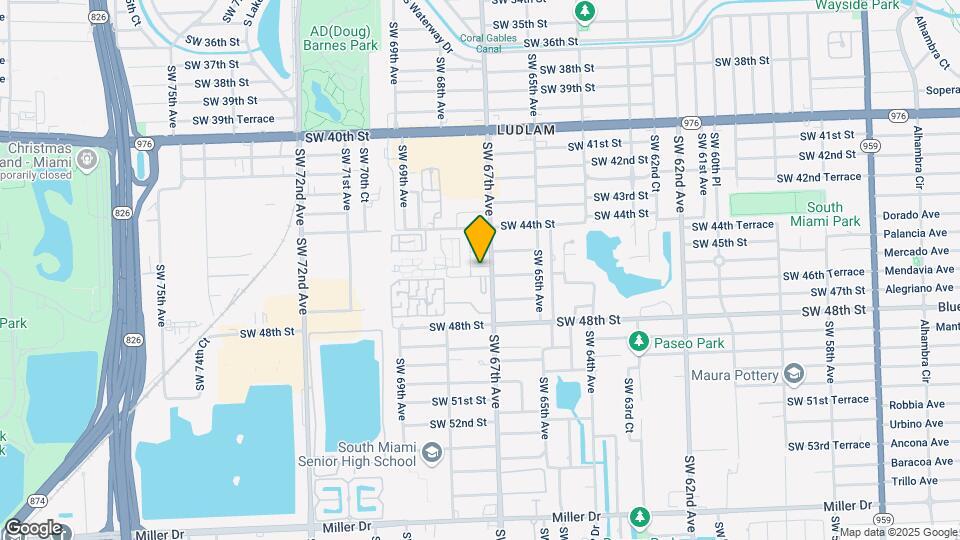4590 SW 67th Ave Map and Location Details