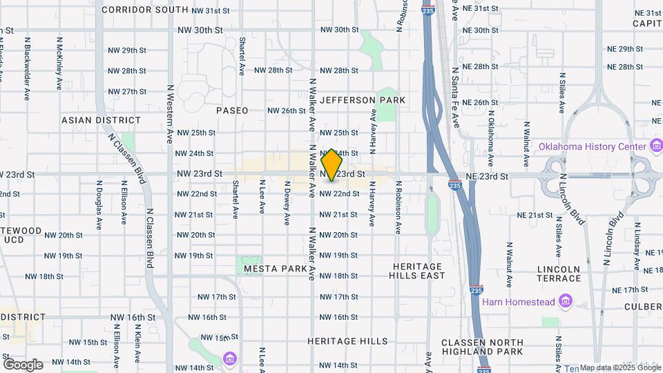 422 NW 22nd St Map and Location Details