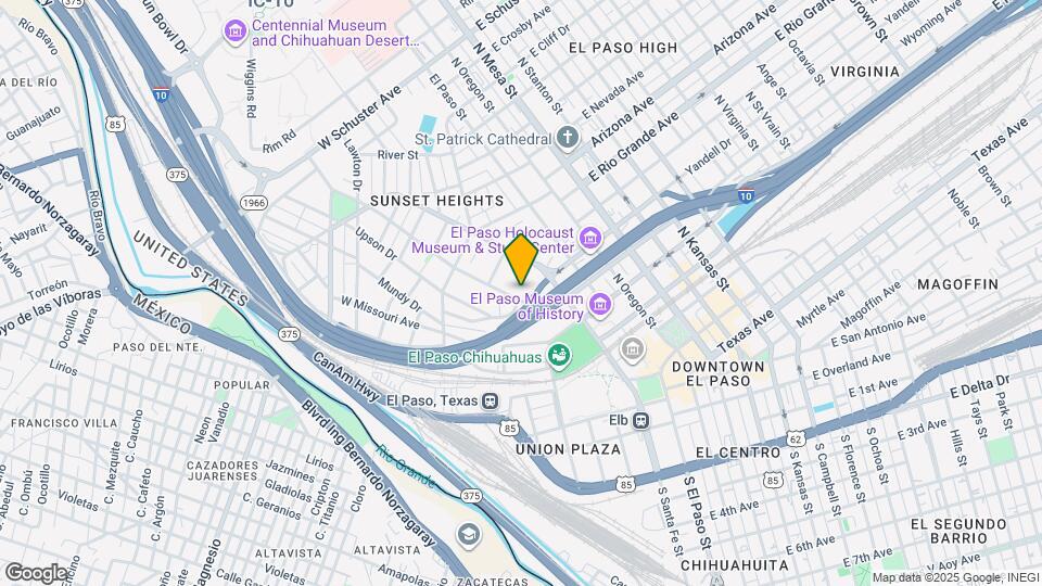 501 Prospect St Map and Location Details