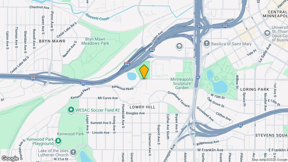 621 Kenwood Pky, Unit 2nd floor apartment Map and Location Details