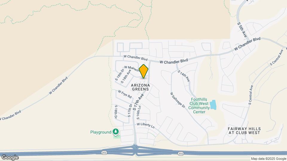 1714 W Amberwood Dr Map and Location Details