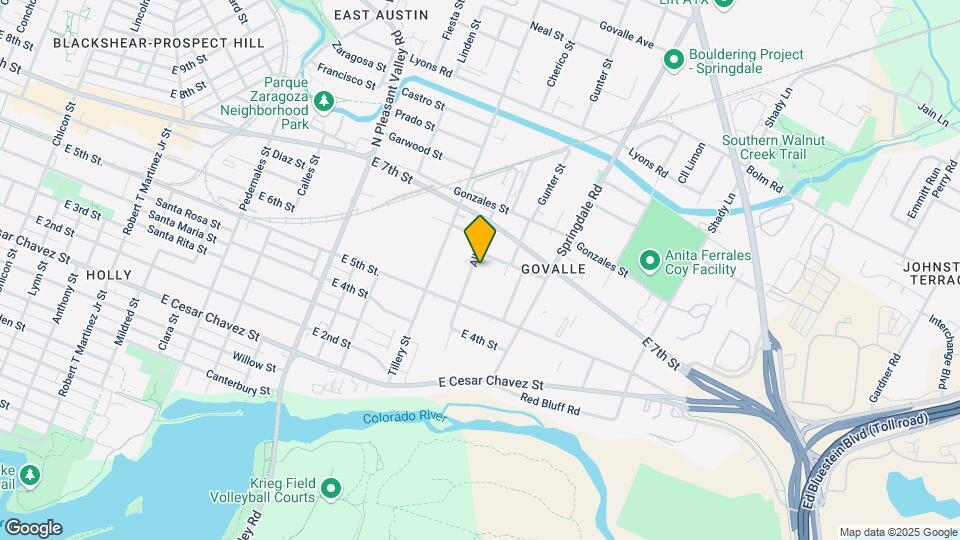 605 Allen St Map and Location Details