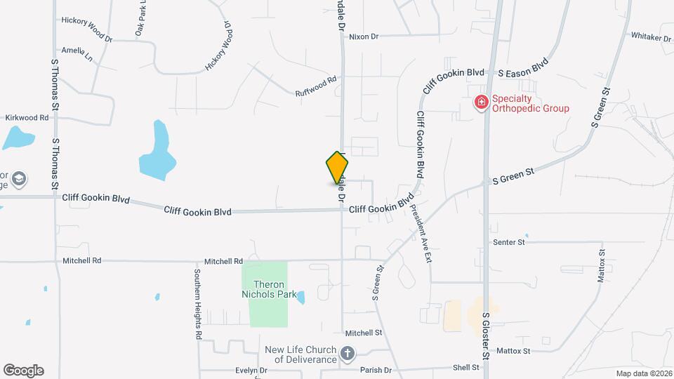 2436 Lawndale Dr Map and Location Details