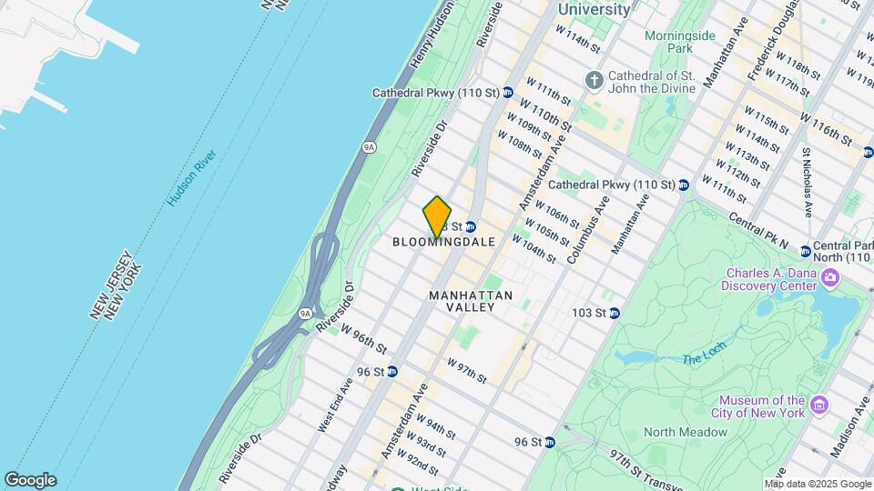 252 W 102nd St Map and Location Details