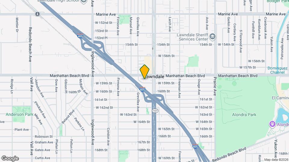 4433 W 159th St, Unit G Mapa y Detalles de la Ubicación