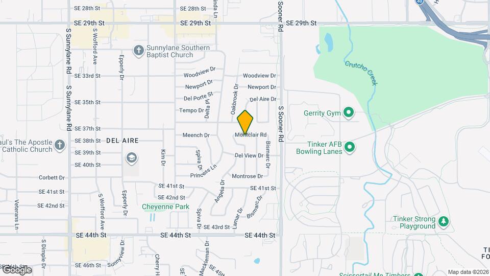 4812 Montclair Dr Mapa y Detalles de la Ubicación