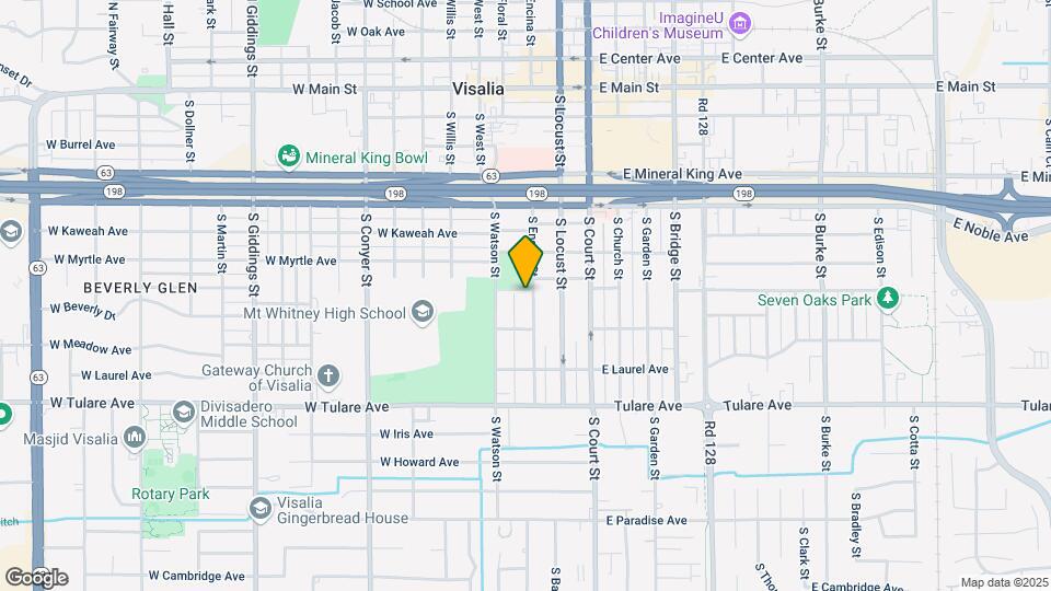 701 S Encina St Map and Location Details
