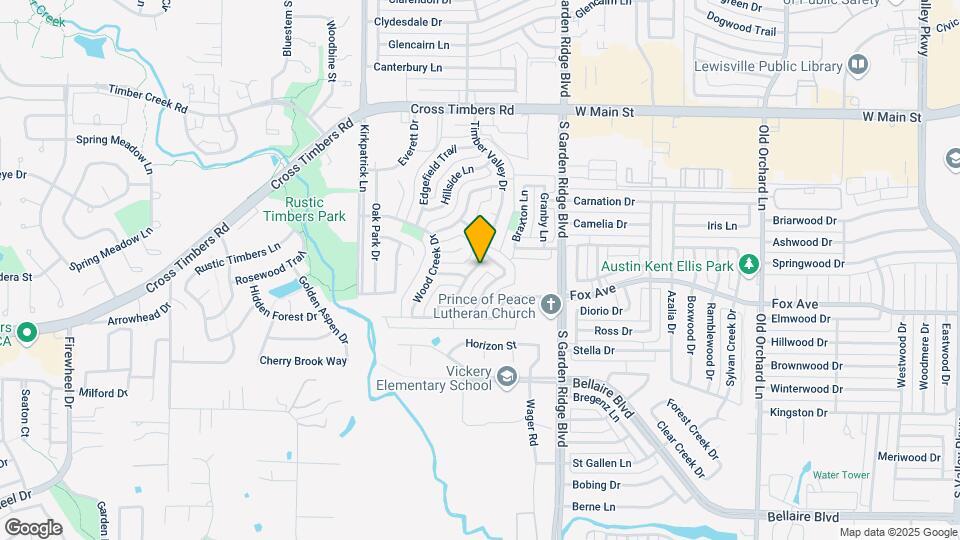 1205 Timber Valley Dr Map and Location Details