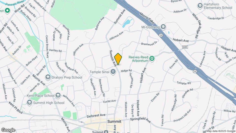 215 Summit Ave Map and Location Details