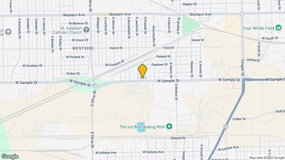 1707 W Sample St Map and Location Details