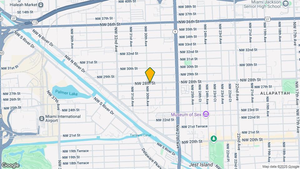 2980 NW 28th St Map and Location Details