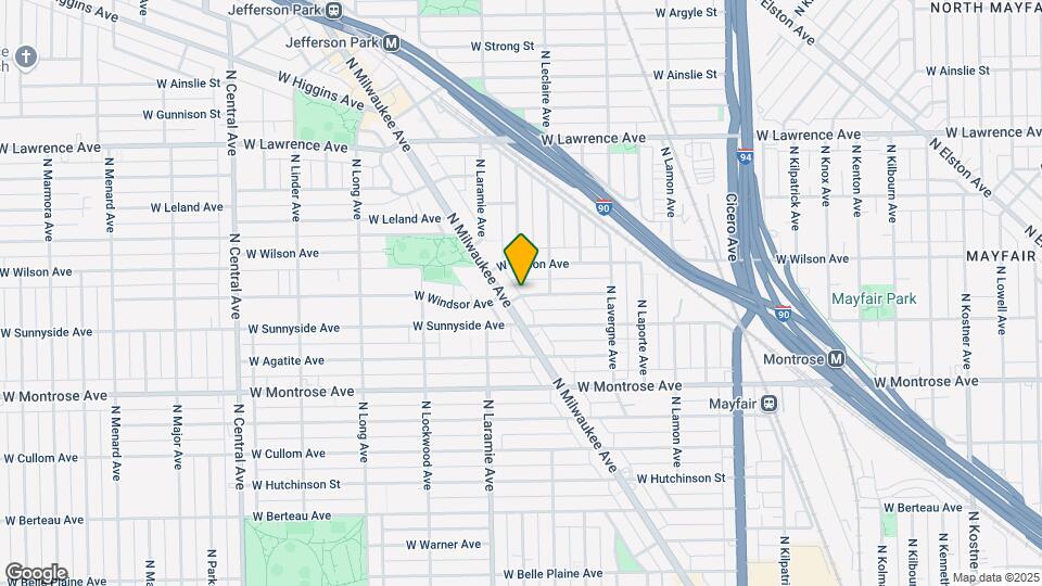 5133 W Windsor Ave Map and Location Details