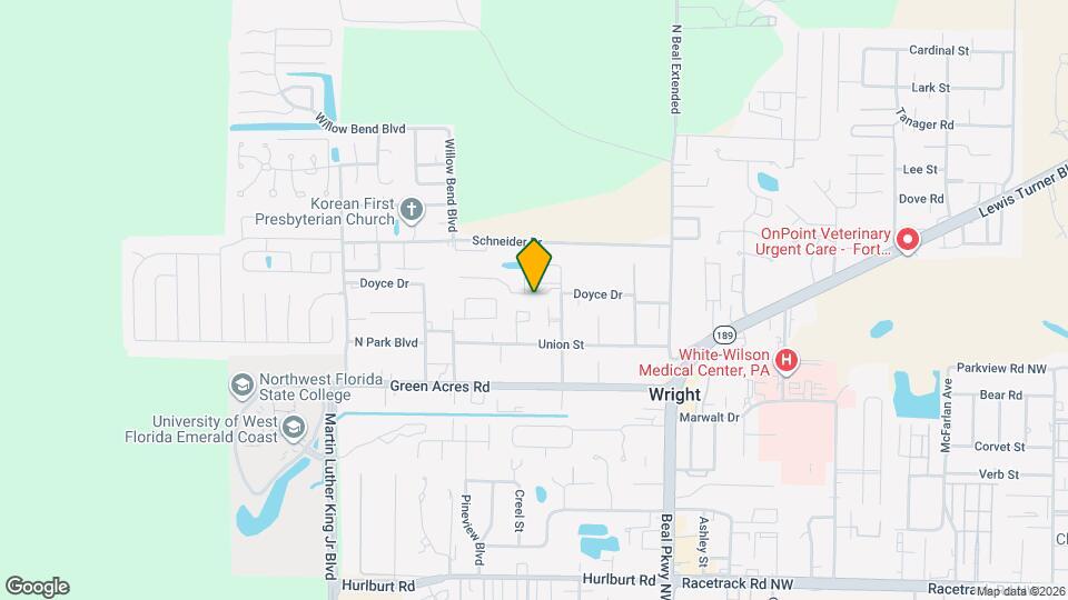 1870 Whispering Oaks Ln Map and Location Details