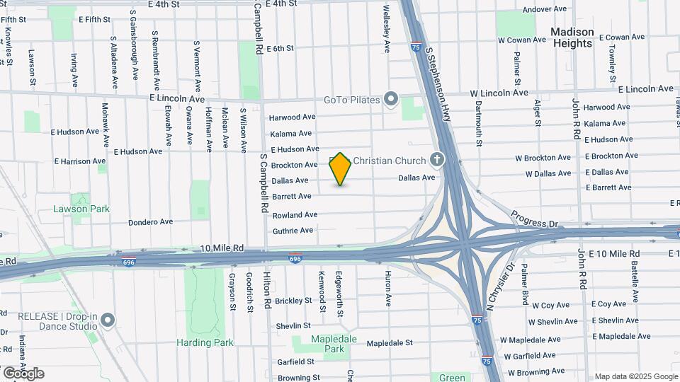 2105 Barrett Ave Map and Location Details