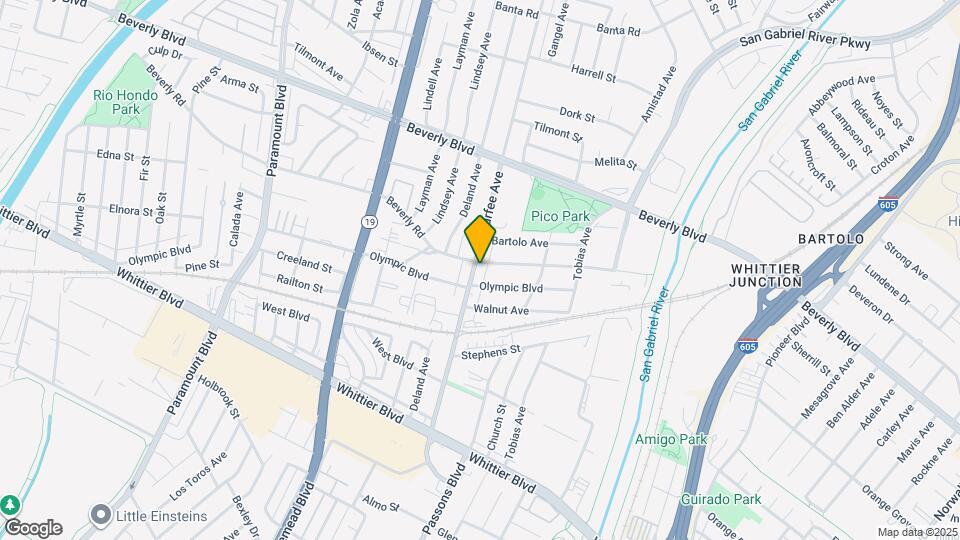 4604 Durfee Ave Map and Location Details