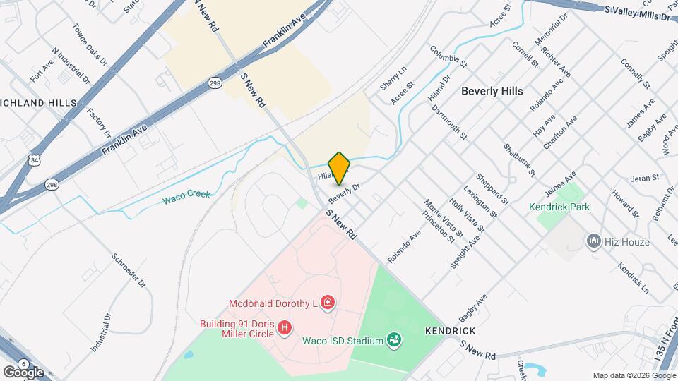 4705 Beverly Dr Mapa y Detalles de la Ubicación